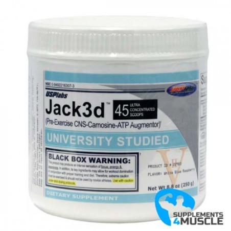 USP LABS Jack3d Pre Workout kosttillskott | Kosttillskott4muscle