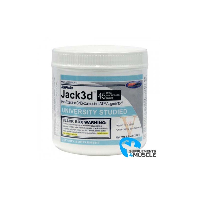 USP LABS Jack3d Pre Workout Ergänzungen | Supplements4muscle