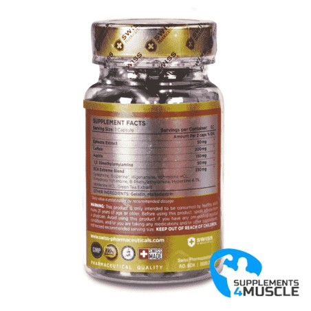 Swiss Pharmaceuticals ECA Extreme 60 gélules Suppléments | S4M