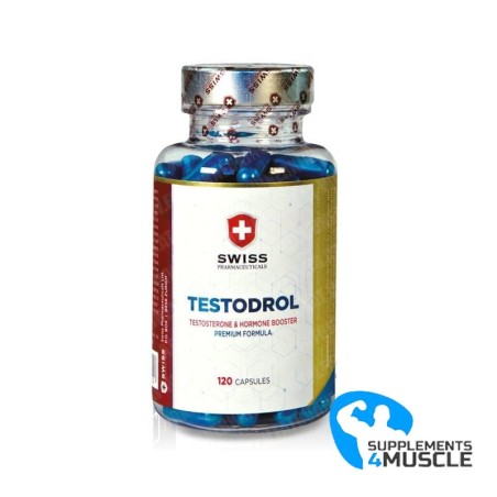 Swiss Pharmaceuticals Testodrol 120 caps Supplements | S4M