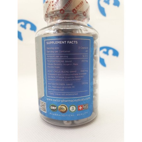 Swiss Pharmaceuticals ULTIMATE PCT 120 caps Supplement | S4M