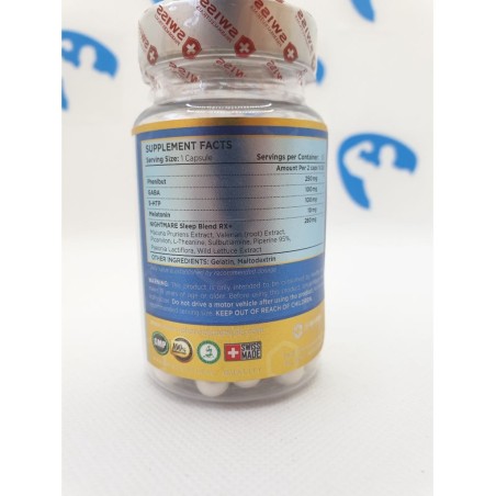 Swiss Pharmaceuticals NIGHTMARE 50 caps Supplements | S4M