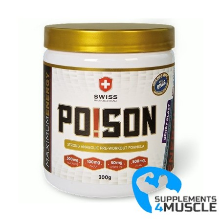 Poison DMAA 300g Integratori | Supplements4muscle