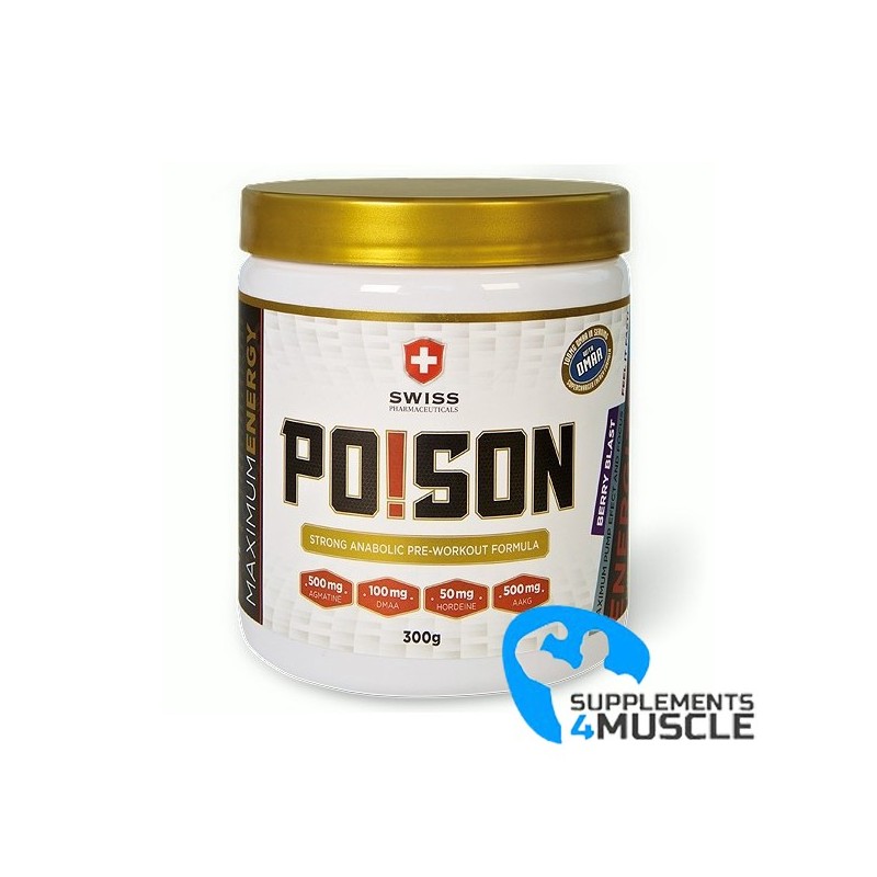 Poison DMAA 300g Integratori | Supplements4muscle