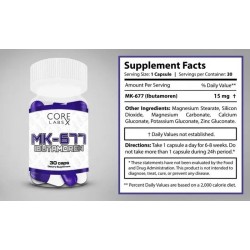 Core Labs X MK-677 Ibutamoren 15mg 30caps Integratori | S4M