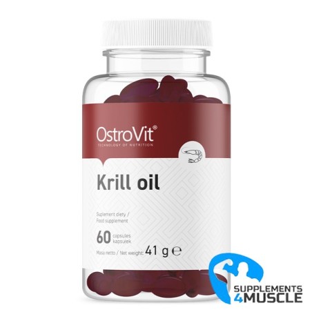 OstroVit Krillolja 60 kapslar Kosttillskott | Supplements4muscle