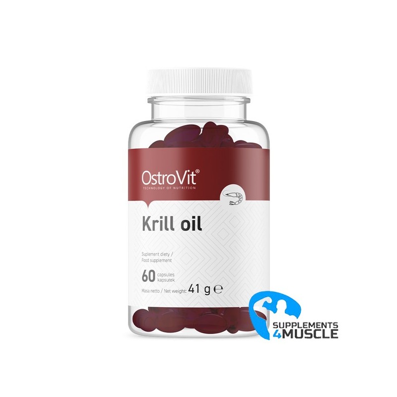 OstroVit Krillolie 60caps Supplementen | Supplementen4muscle