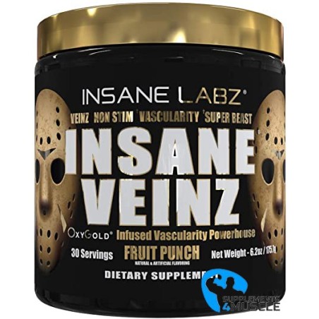 Insane Labz Insane Veinz Gold 175g | Kosttillskott4muscle