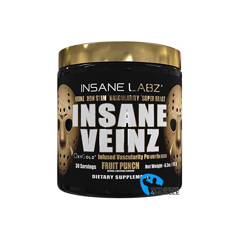 Insane Labz Insane Veinz Gold 175g | Supplements4muscle