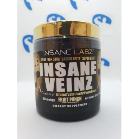 Insane Labz Insane Veinz Gold 175g | Supplements4muscle