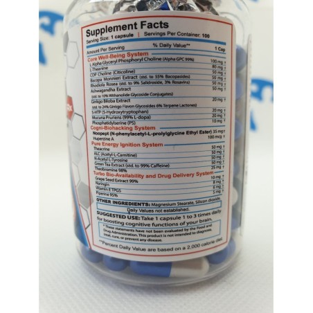 Revange Nutrition Noopept Rx Pro 100 kapslar Kosttillskott | S4M