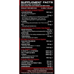 EX4EX Methyl Mass 60caps Supplément | Supplements4muscle