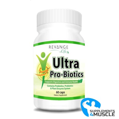 Revange Nutrition Ultra Pro-Biotic 60caps Supplements | S4M