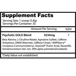 Insane Labz Psychotic Gold Integratori | Supplements4muscle