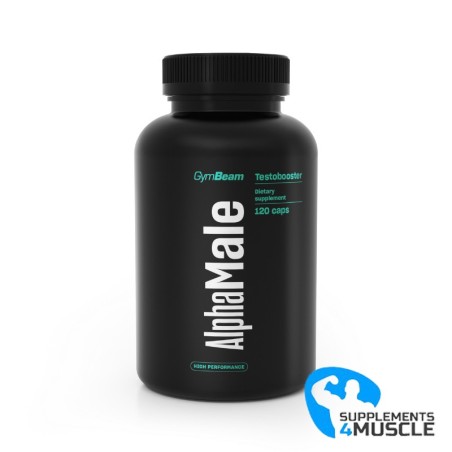 GymBeam AlphaMale TestoBooster 120 Kapseln | Supplements4muscle
