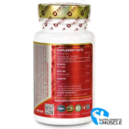 Swiss Pharmaceuticals ARGIDROL 50 kapslar Kosttillskott | S4M