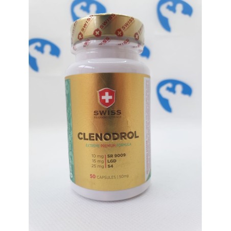 Schweizer Pharmazeutika CLENODROL 50caps | Supplements4muscle