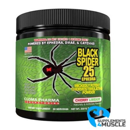 Cloma Pharma Black Spider Pre-Entrenamiento | Supplements4muscle