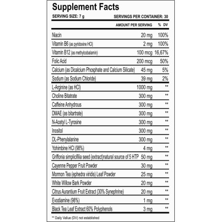 Cloma Pharma Black Spider Pre-Entrenamiento | Supplements4muscle