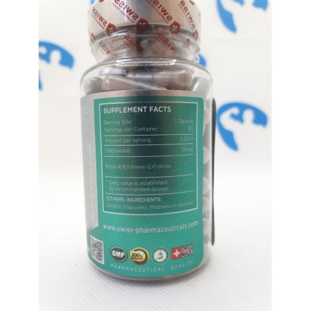 Swiss Pharmaceuticals TRENAVAR 80caps Supplements | S4M