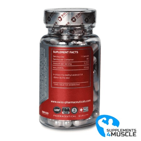 Swiss Pharmaceuticals HALODROL 80caps | Supplements4muscle