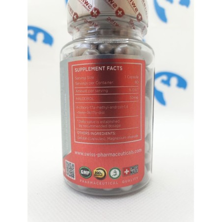Swiss Pharmaceuticals HALODROL 80caps | Supplements4muscle