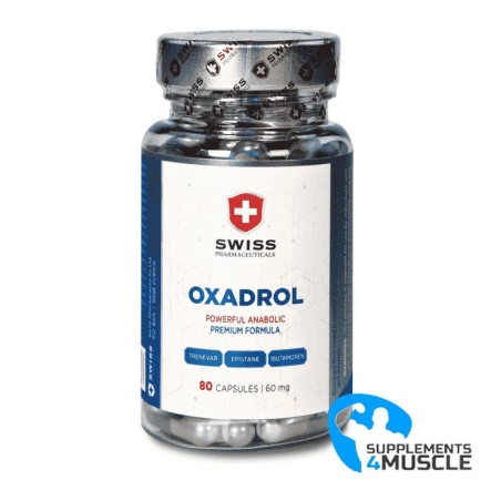 Schweiziska läkemedel OXADROL 80 kapslar | Kosttillskott4muscle