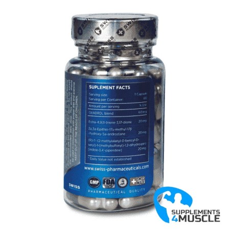Schweiziska läkemedel OXADROL 80 kapslar | Kosttillskott4muscle