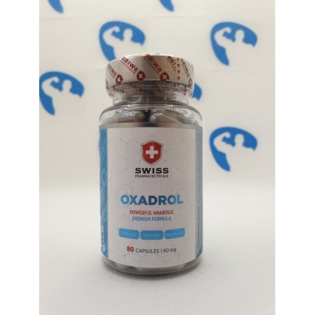 Schweiziska läkemedel OXADROL 80 kapslar | Kosttillskott4muscle