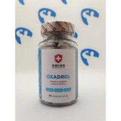Schweiziska läkemedel OXADROL 80 kapslar | Kosttillskott4muscle