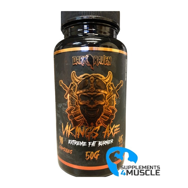 Dark Raven Vikings Axe DMAA 90caps | Supplements4muscle