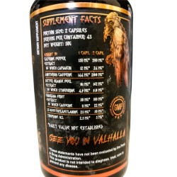 Dark Raven Vikingsbijl DMAA 90caps | Supplementen4muscle