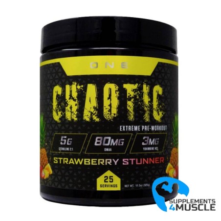 ONE Chaotic Extreme Pre-Workout DMAA | Supplements4muscle