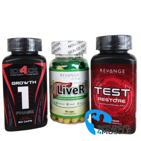 Lean bulking Stack + volle PCT Ergänzungen | Supplements4muscle