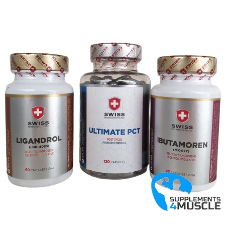 Swiss Pharmaceuticals Stack di massa per principianti + PCT completo
