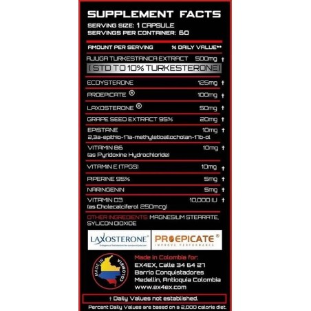 EX4EX Andro T 60caps Integratori | Supplements4muscle