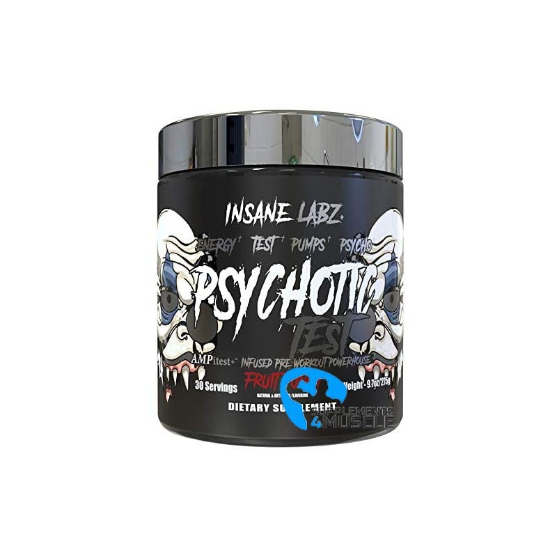 Insane Labz Psychotic Test 276g | Supplementen4muscle