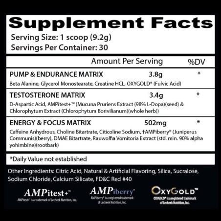 Insane Labz Psychotic Test 276g | Supplementen4muscle
