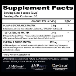 Insane Labz Psychotic Test 276g | Supplementen4muscle