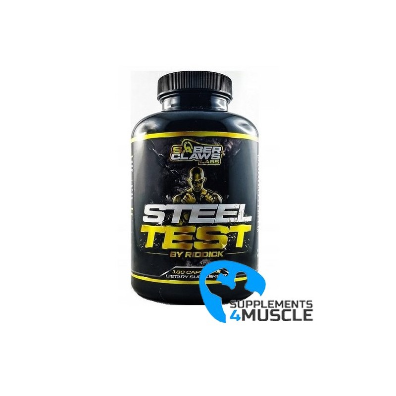 Saber Claws Labs Steel Test de Riddick 180caps Suplementos