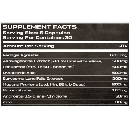 Saber Claws Labs Stahl Test von Riddick 180caps Ergänzungen
