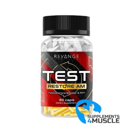 Revange Nutrition Test Restore AM 30kapslar Kosttillskott | S4M