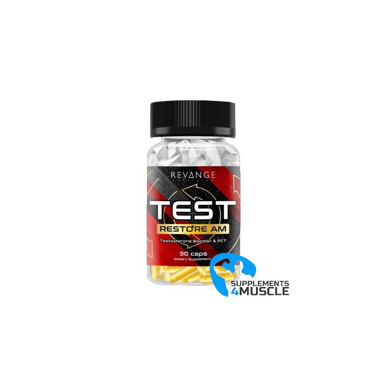 Revange Nutrition Test Restore AM 30caps Ergänzungen | S4M