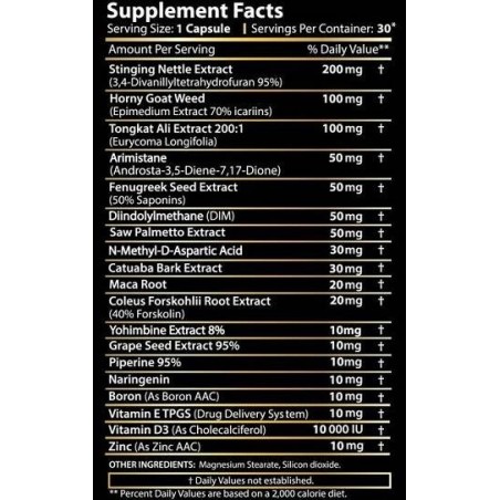 Revange Nutrition Test Restore AM 30caps Ergänzungen | S4M