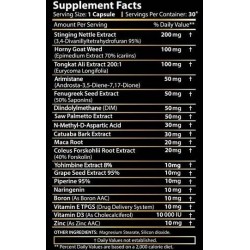 Revange Nutrition Test Restore AM 30caps Ergänzungen | S4M