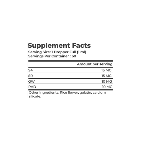 Freiheit Formulierungen Quad Stakk 60ml | Supplements4muscle