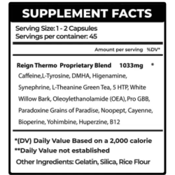 Freedom Formulations Reign 90caps Suplementos | S4M