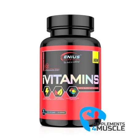 Genius Nutrition iVitamins 60caps Suplementos | S4M
