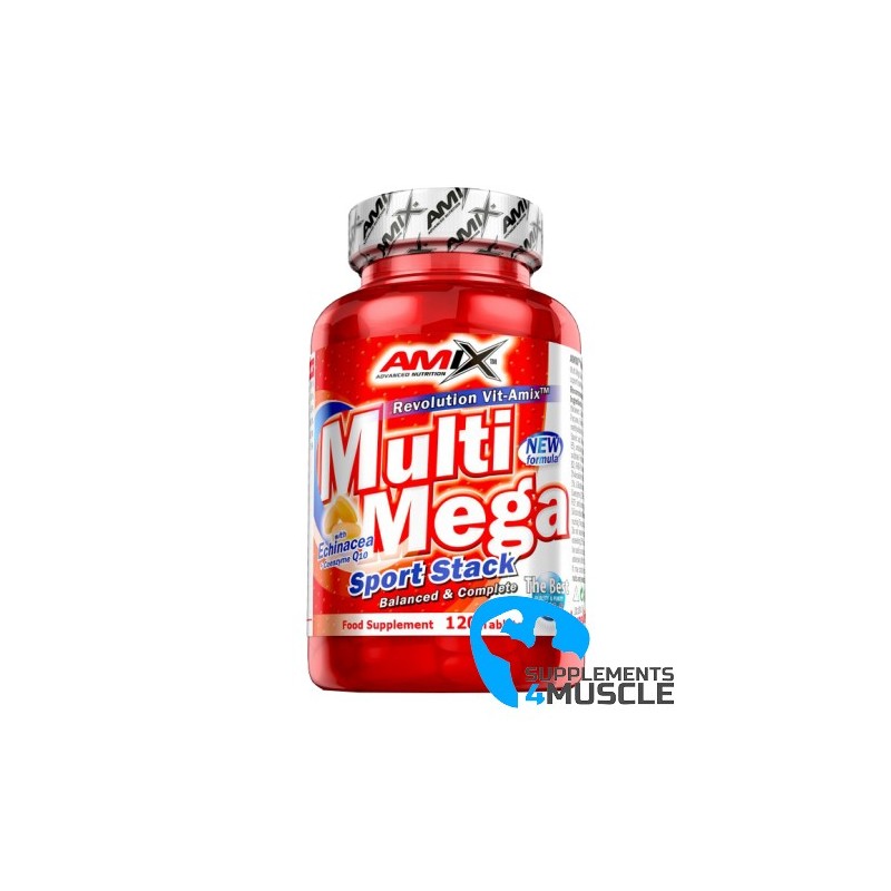 Amix Multi Mega Sport Stack 120tab | Supplementen4muscle