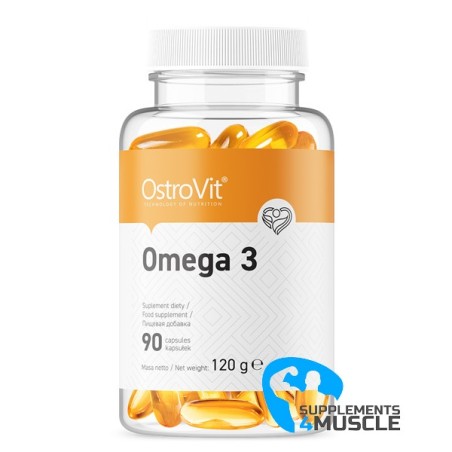 OstroVit Omega 3 90 kapslar Kosttillskott | Supplements4muscle